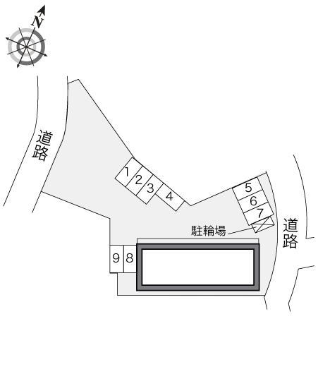スプランドール(23009)の駐車配置図