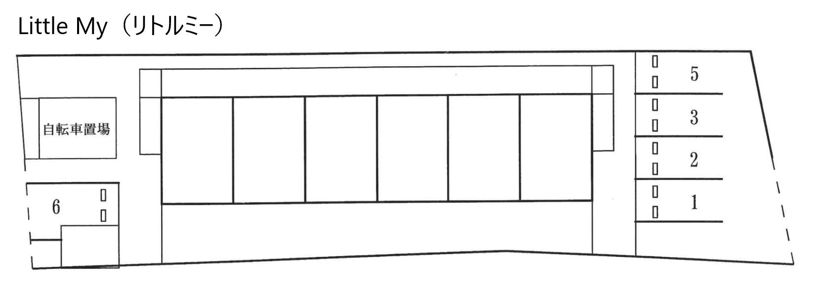 Little My(リトルミー)の駐車配置図