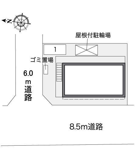 南流山(37292)の駐車配置図