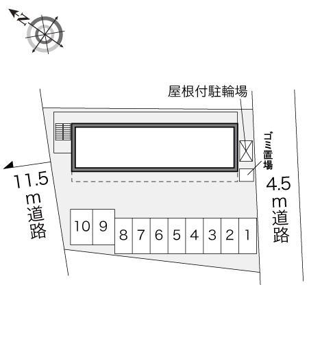 ルーク(19499)の駐車配置図