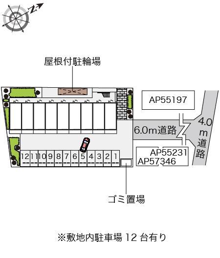 カロータ(47407)の駐車配置図