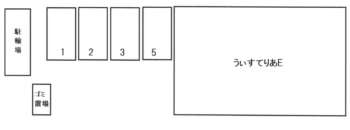 うぃすてりあE 駐車場の駐車配置図