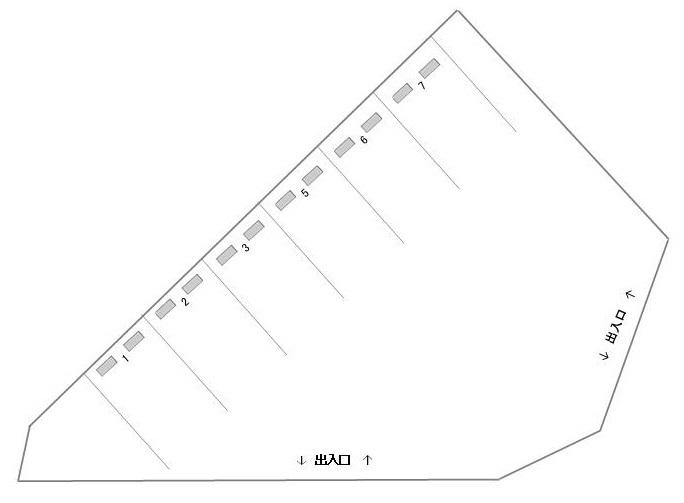 J-756の駐車配置図