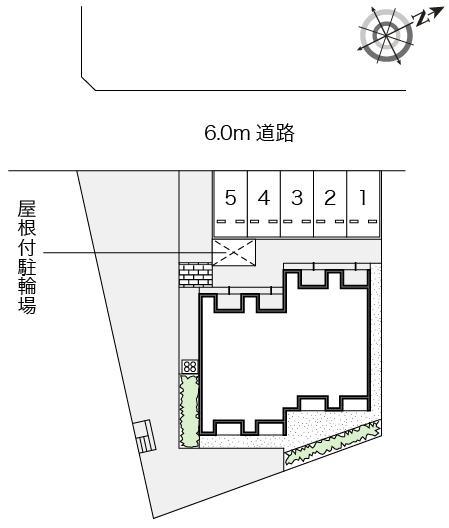 コンフォートⅢ(53613)の駐車配置図