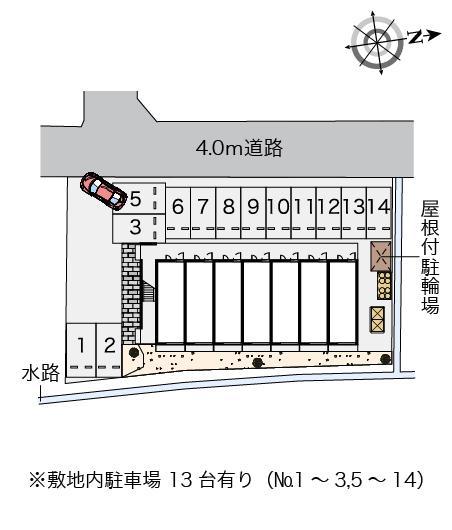 River Side(39512)の駐車配置図