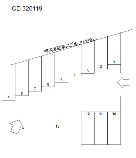 320119の駐車配置図