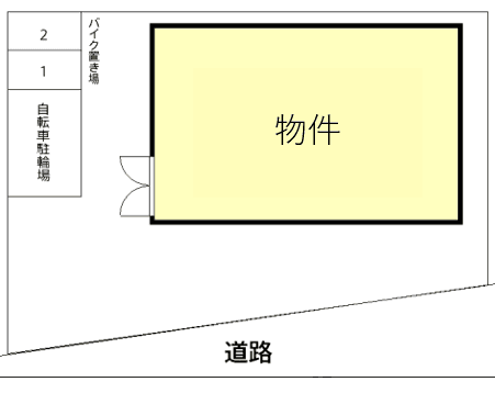 CASA La LUZ(カーサ・ラルース)の駐車配置図