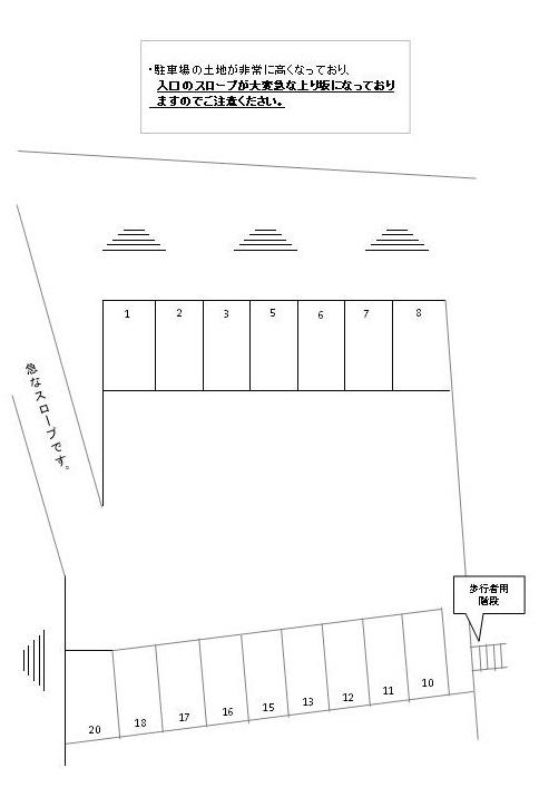 J-377の駐車配置図