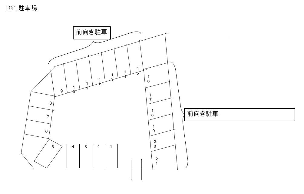 J-181の駐車配置図
