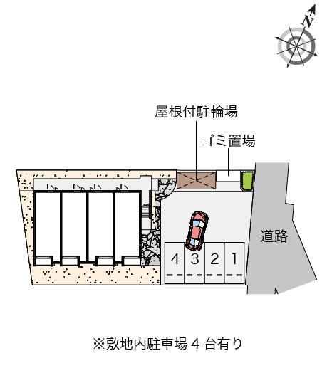 ミランダ六仙公園(57953)の駐車配置図