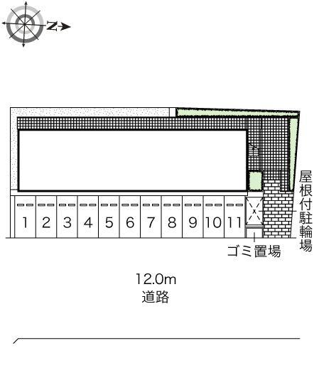グランドKIⅡ(47187)の駐車配置図
