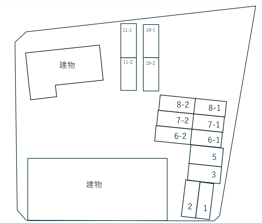 NEO GRASS 陽の駐車配置図