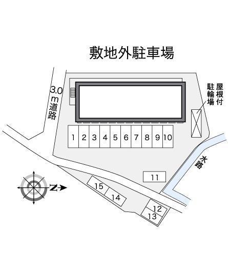 紀陽(25828)の駐車配置図