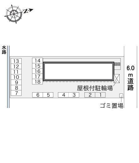 DREAM D(34395)の駐車配置図