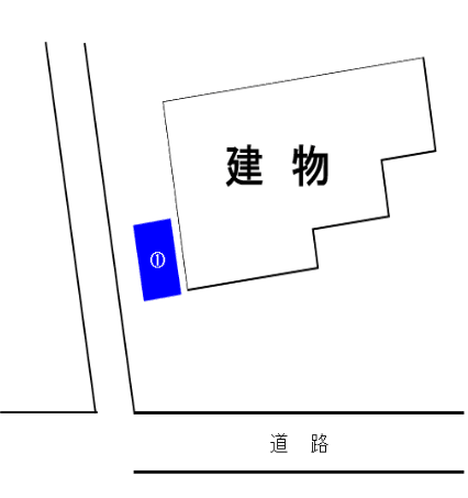 クレセントコートの駐車配置図