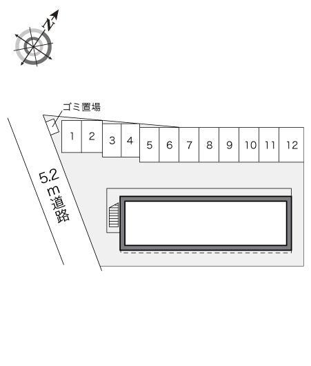 ファミール(16979)の駐車配置図