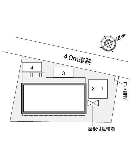 グリーンシンフォニー(39811)の駐車配置図