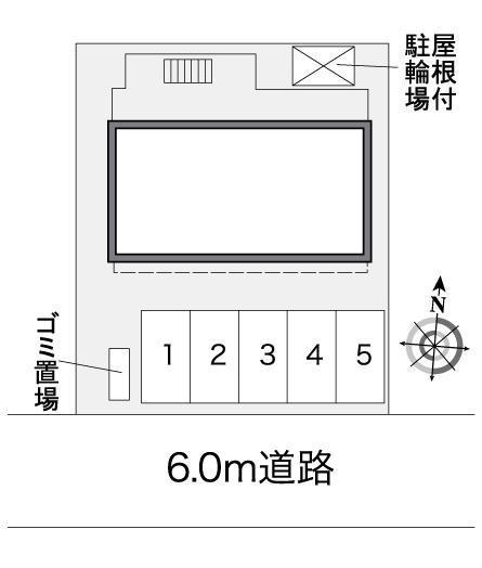 橘(27668)の駐車配置図