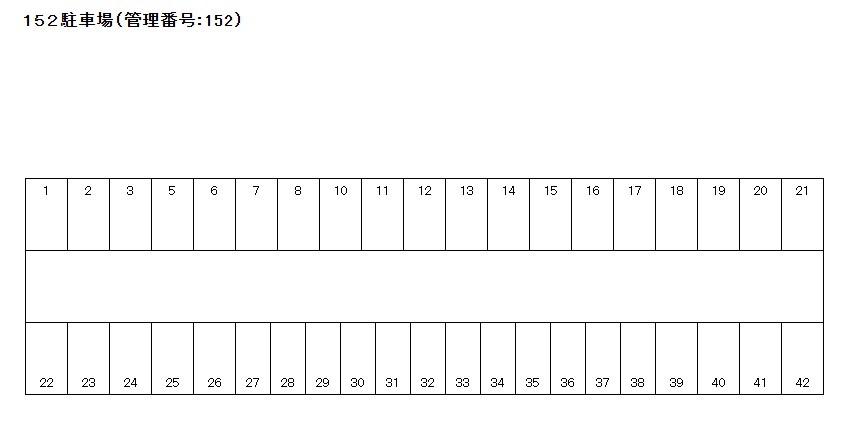 J-152の駐車配置図