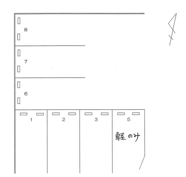 724の駐車配置図