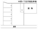 中原1丁目月極駐車場の駐車場