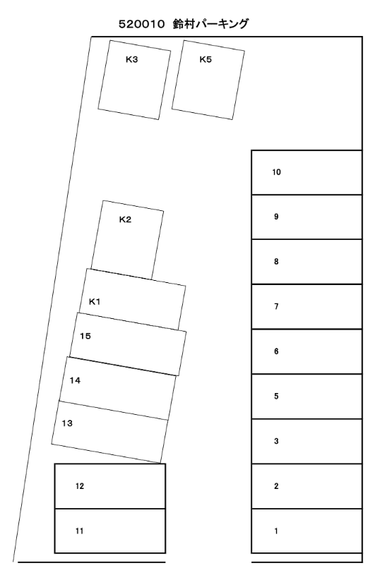 520010の駐車配置図