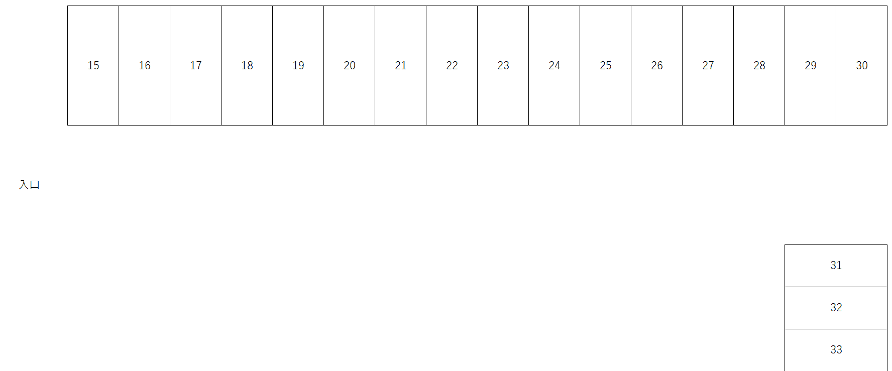 s-47の駐車配置図