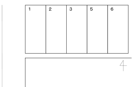 220駐車場の駐車配置図