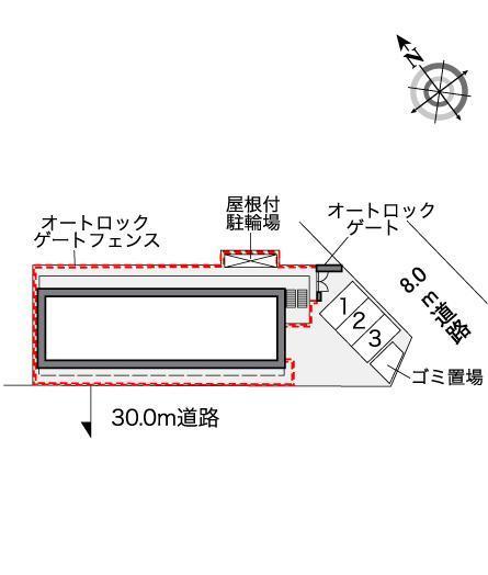 やまと(37903)の駐車配置図