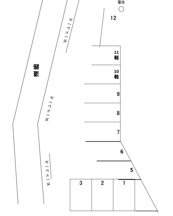 000089の駐車配置図