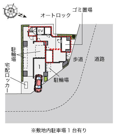 LOVIE文京音羽(57490)の駐車配置図