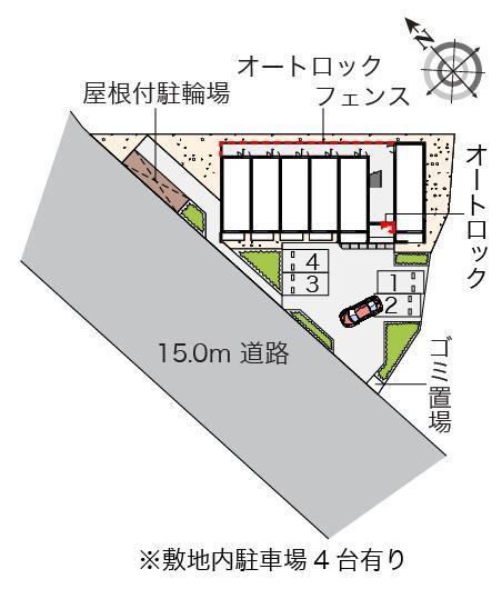 プランタン(55682)の駐車配置図