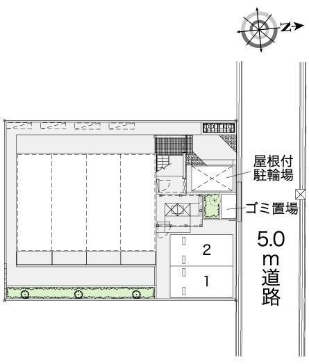 マイム(43665)の駐車配置図
