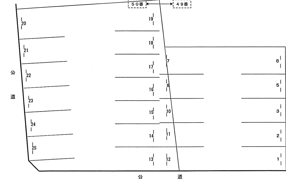 265の駐車配置図