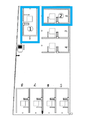 正木第1の駐車配置図