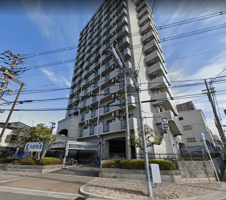 ライオンズマンション今里第3壱番館の外観・駐車場イメージ1枚目