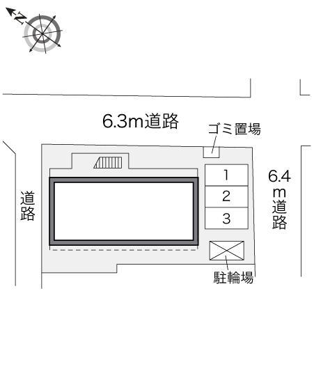 Kamisawa(23367)の駐車配置図
