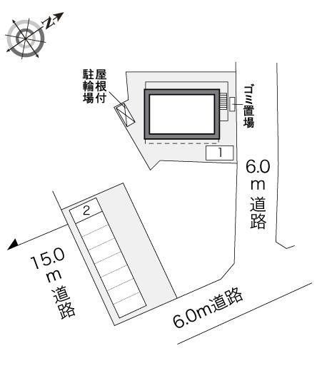 ひばり(29487)の駐車配置図