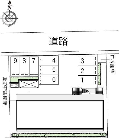 あすなろ 2号(43745)の駐車配置図