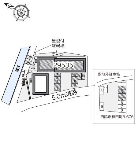 エスポワールⅠ号館(29535)の駐車配置図