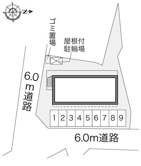 レオパーク(23424)の駐車配置図