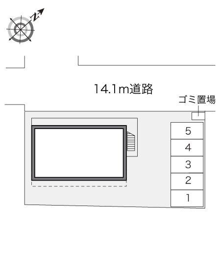 ルミエール王司(22043)の駐車配置図