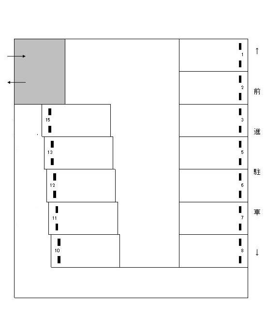 J-383の駐車配置図
