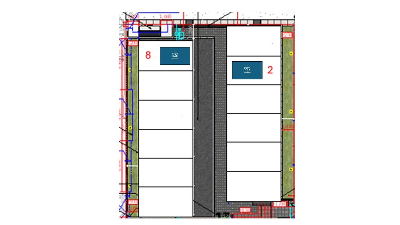 FORTUNATAの駐車配置図