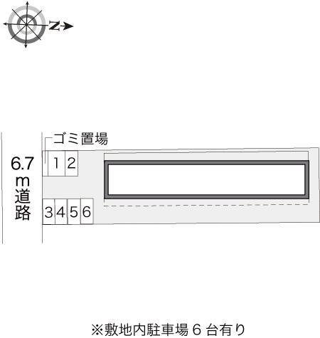 ゴールドレジデンス中原(10118)の駐車配置図