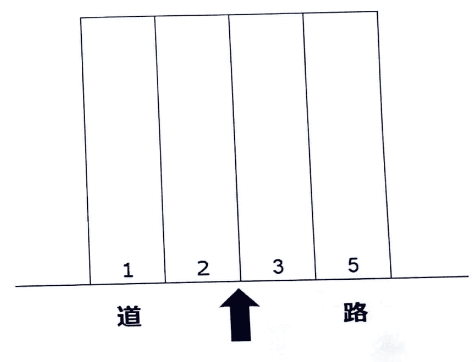 河野パーキングの駐車配置図