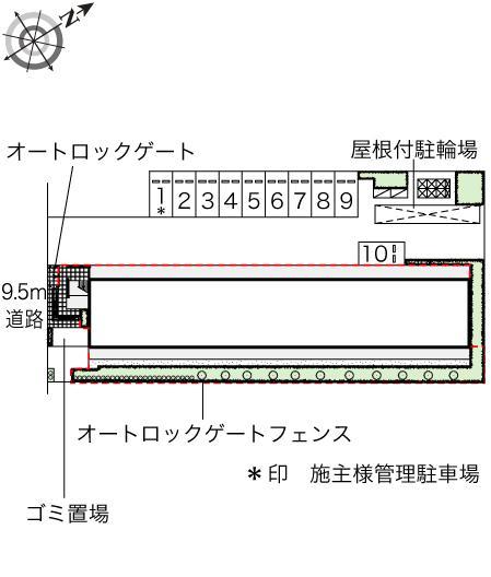 ラトナ(44390)の駐車配置図