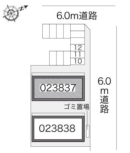 ヴェール(23837)の駐車配置図