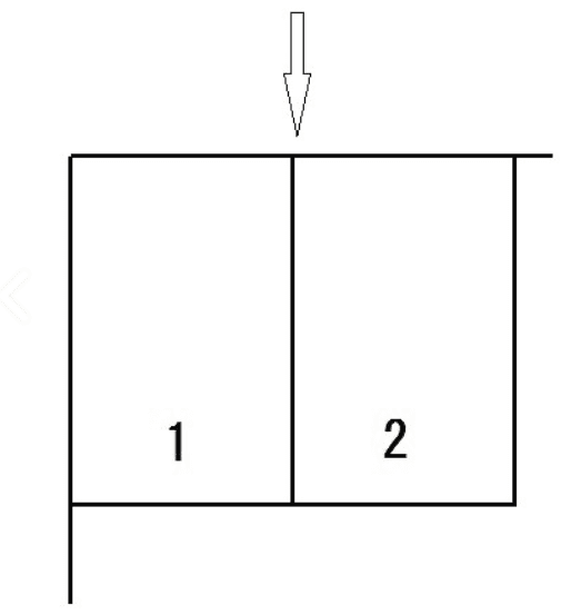 パーク新栄町の駐車配置図