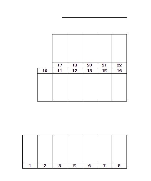 J-336の駐車配置図
